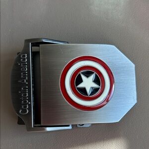 Captain America Belt Buckle